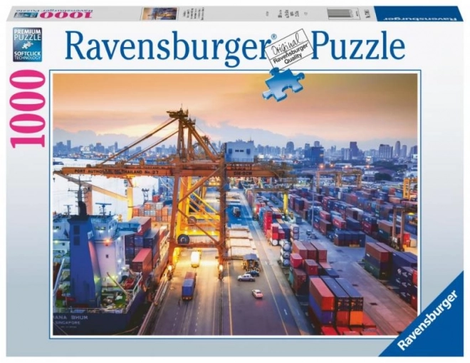 Ravensburger Puzzle Hamburg Hafen 1000 Teile