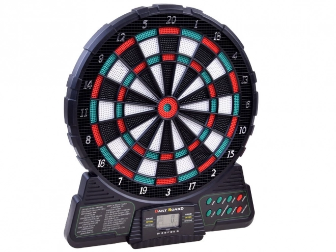 Elektronische Dart-Scheibe mit 18 Spielen und Darts