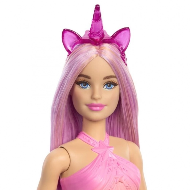 Barbie Einhorn Fee Puppe – Blaues Outfit