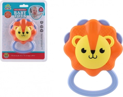 Rassel in Löwenform für Babys