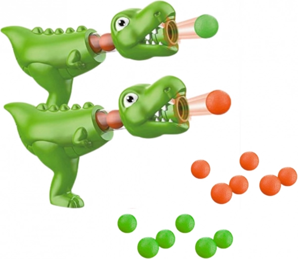 Dinosaurier-Schießset mit Zielscheibe