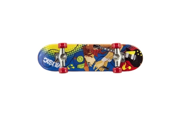 Finger-Skateboard mit Rampe aus Kunststoff