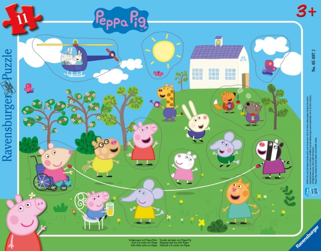 Ravensburger Peppa Wutz Einlegepuzzle