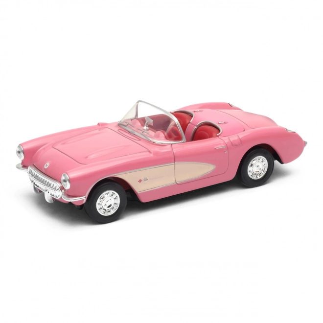 Welly Chevrolet Corvette 1957 Cabriolet Pink