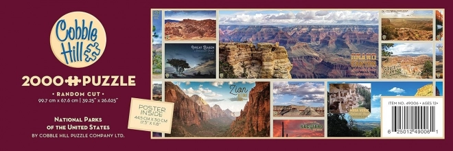Puzzle Nationalparks USA 2000 Teile