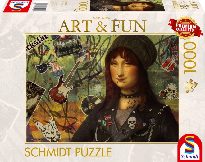 Puzzle SCHMIDT Art&Fun: Mona Lisa 1000 Teile