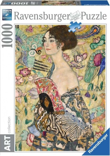 Ravensburger Puzzle Dame mit dem Fächer 1000 Teile