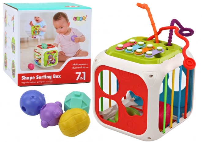 Lernwürfel für Babys 7in1