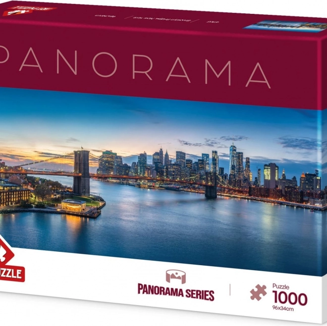 Panorama-Puzzle Brooklyn Bridge, New York 1000 Teile