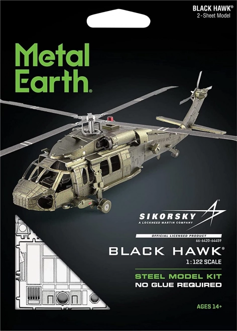 3D-Puzzle Hubschrauber BLACK HAWK