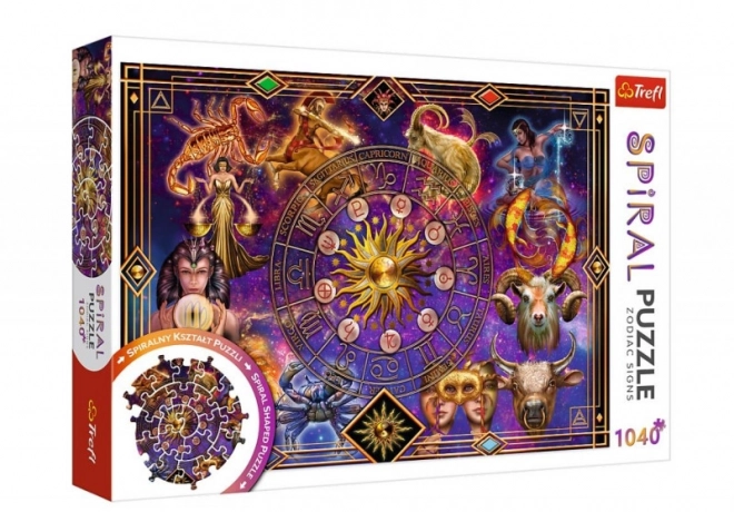 Spiralpuzzle Tierkreiszeichen 1040 Teile