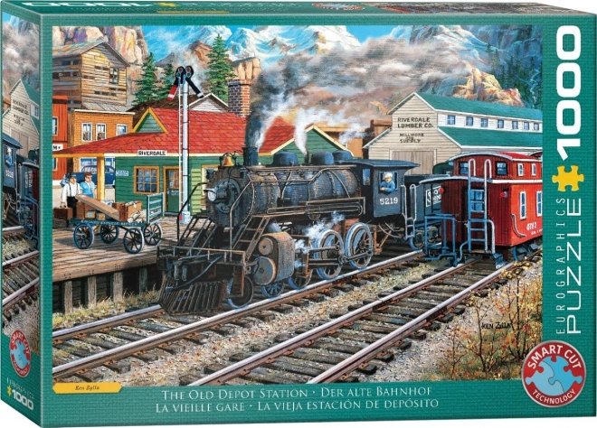 Eurographics Puzzle Alte Bahnhofstation 1000 Teile