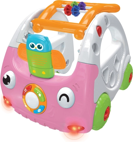 Aktivitätslauflernhilfe 3-in-1, Pink