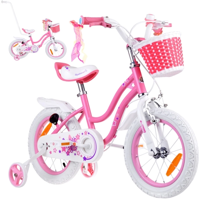 Royal Baby Kinderfahrrad Star Girl 14 Zoll – Rosa