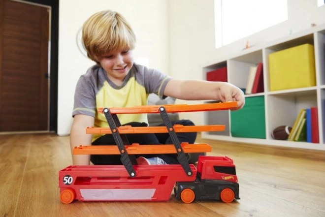 Mega Transporter Hot Wheels 50. Jubiläum
