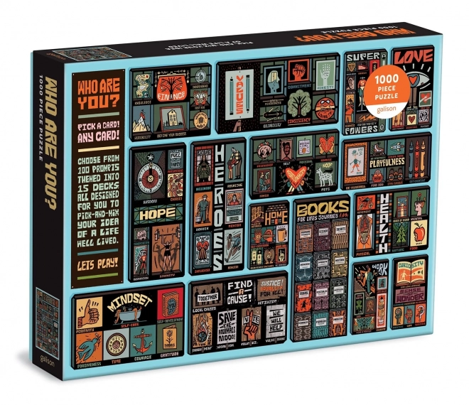 Puzzle GALISON Who Are You? 1000 Teile