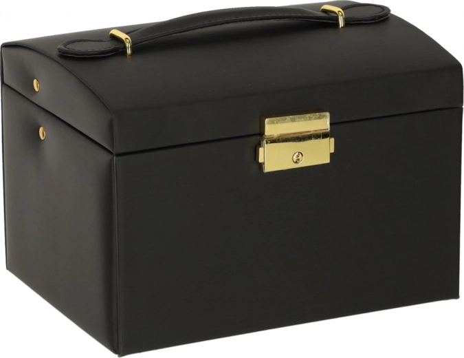 Verschließbare Aufbewahrung mit stilvollen Beschlägen