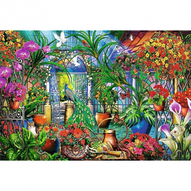 Puzzle 1500 Stück – Geheimer Garten
