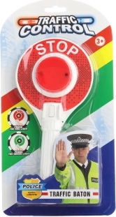 Polizeikelle mit Licht