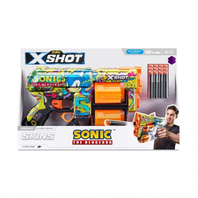 X-Shot Skins Dread Sonic the Hedgehog Blaster