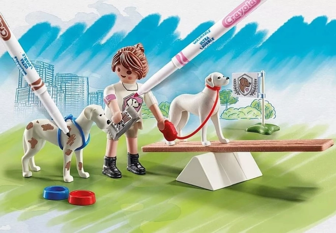 Playmobil Color Hundetraining Set