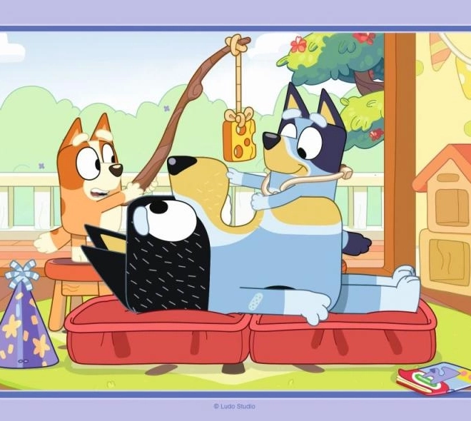 Puzzle 4v1 Bluey von Ravensburger