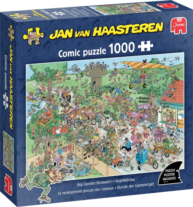 Puzzle JUMBO Jan van Haasteren Vogelbeobachtung 1000 Teile