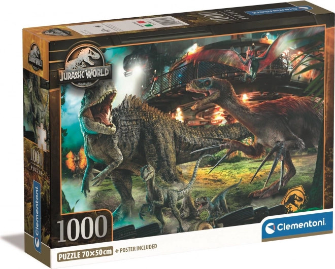 Clementoni Puzzle Jurassic World 1000 Teile