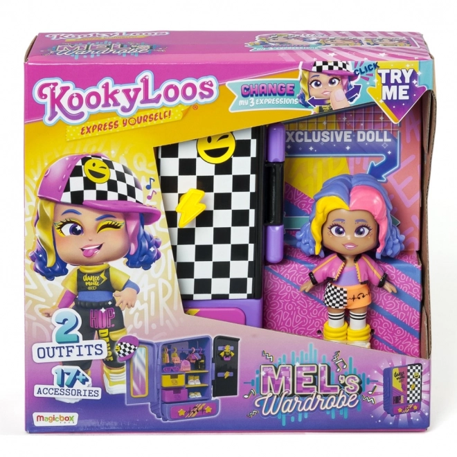 KookyLoos Mel Spielset - Garderobe für Puppen