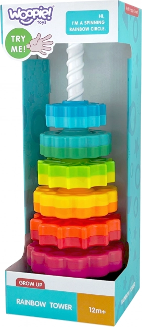 Woopie Bildungs-Pyramide Gebogene Turm