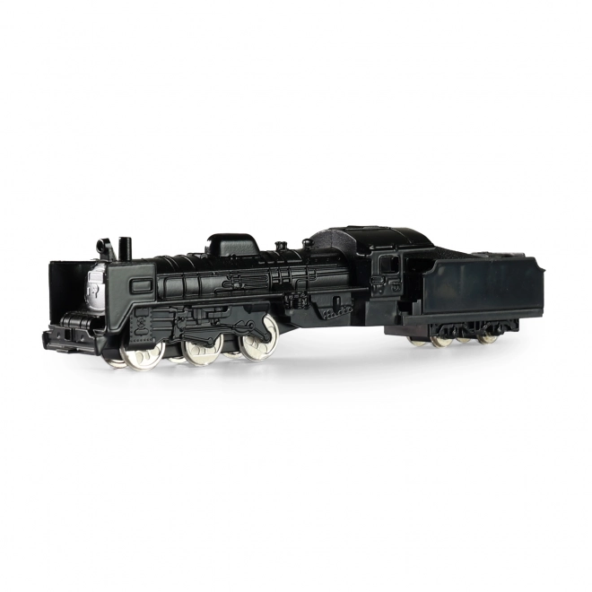 Miniatur-Dampflokomotive aus Metall