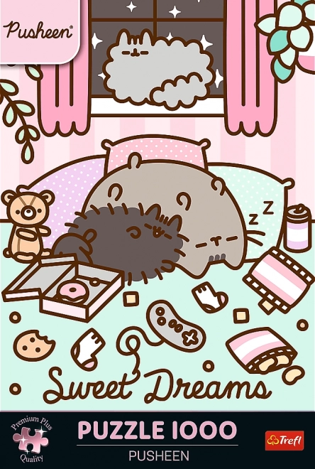 Puzzle Pusheen Premium Plus 1000 Teile