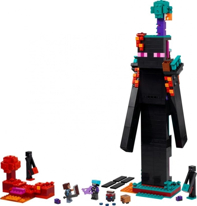 LEGO Minecraft Plünderer- und Zerstörer-Basis Bausatz