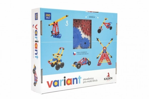 Baukasten Variante Kunststoff 280Stk in Schachtel 33x28x8cm