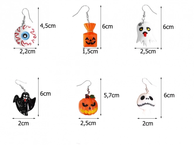 Halloween Ohrringe Set