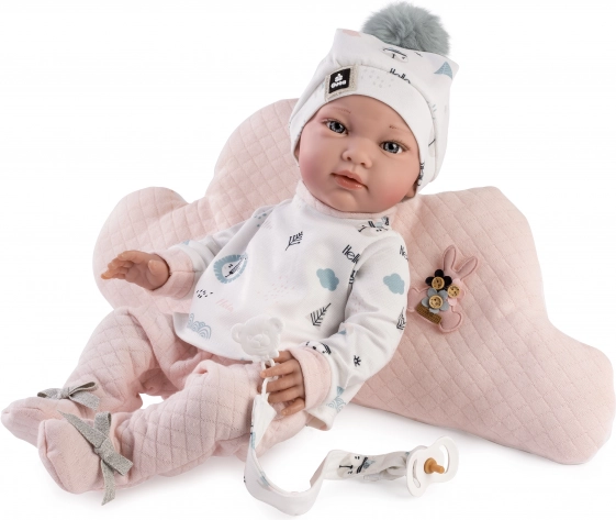 Realistische Babypuppe mit Ganzvinylkörper - 42 cm