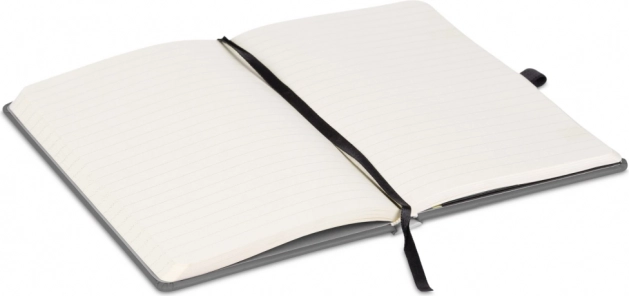 Gestreiftes Notizbuch NOTIQUE Skiver Blau-Blau