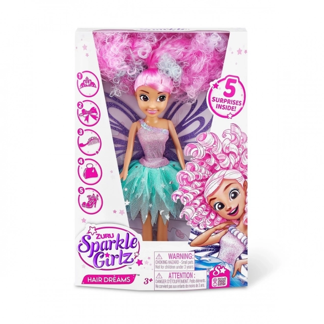 Sparkle Girlz Traumhafte Styles Puppe 26,5 cm