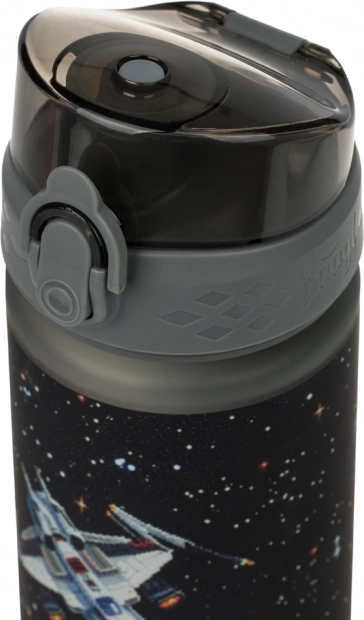 Tritan-Trinkflasche BAAGL Pixel Space 500 ml