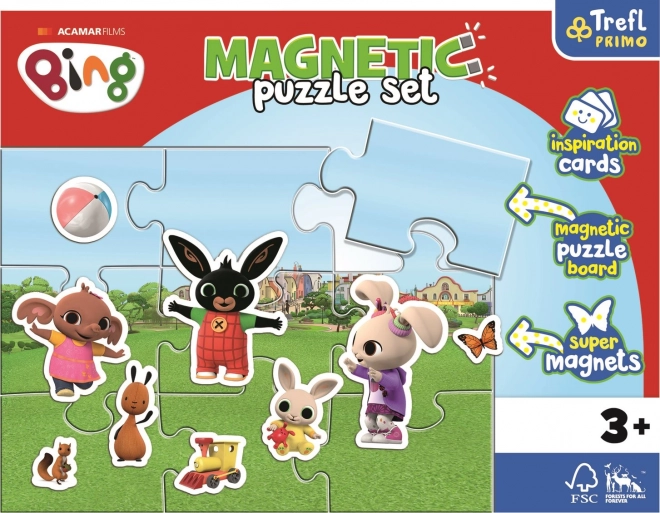 Magnetische Puzzle-Set Der Unterhaltsame Welt Von Bing