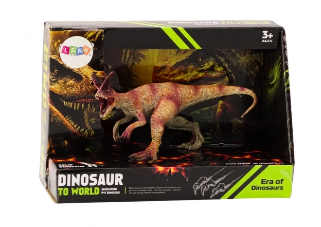 Roter Dilophosaurus Sammelfigur