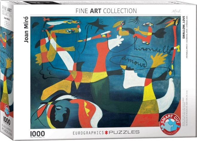 Puzzle Eurographics Swallow Love 1000 Teile