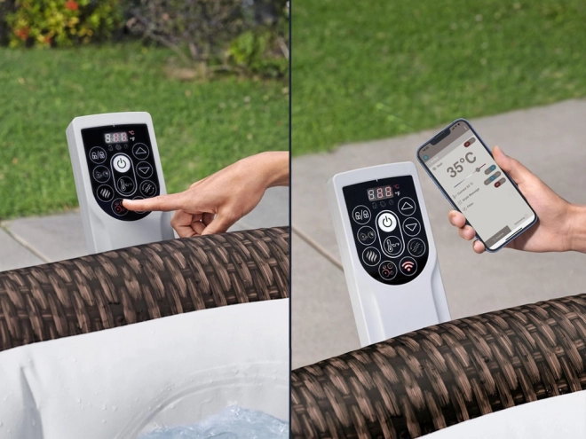 Aufblasbarer Whirlpool mit AirJet-System Bestway Lay-Z-Spa Bali
