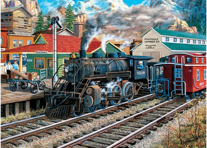 Eurographics Puzzle Alte Bahnhofstation 1000 Teile