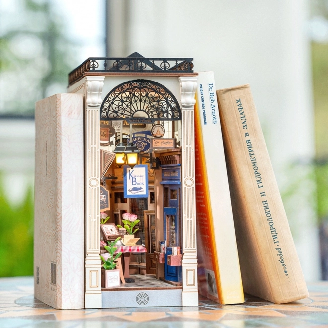 RoboTime 3D-Puzzle Buchstützen Begegnung in der Passage