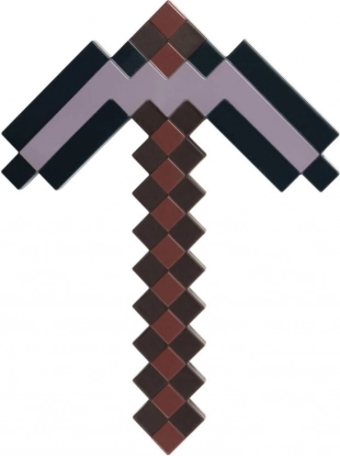 Minecraft Netherite Spitzhacke aus Kunststoff 42 cm