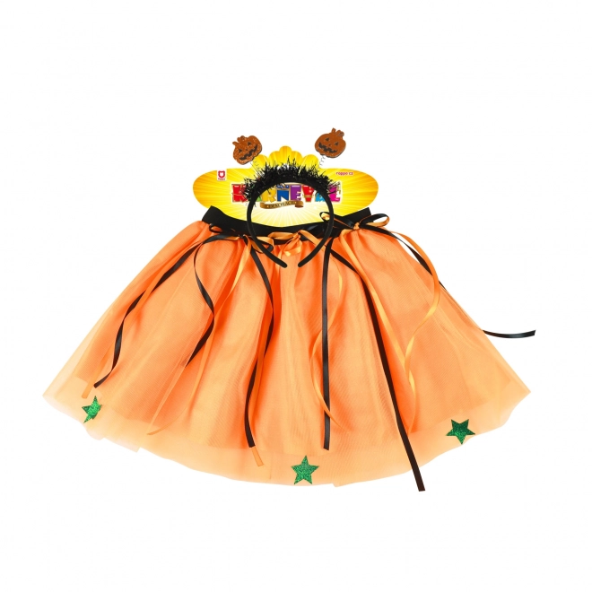 Halloween Tutu Kostüm mit Haarreif für Mädchen