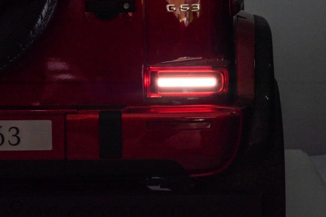 Elektrisches Auto für Kinder MERCEDES G63 XXL Rot