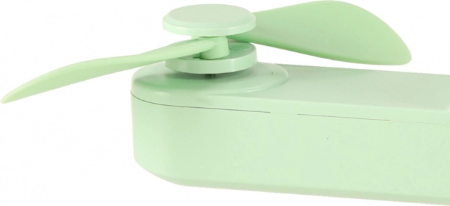 Mini tragbarer USB-Ventilator klappbar grün