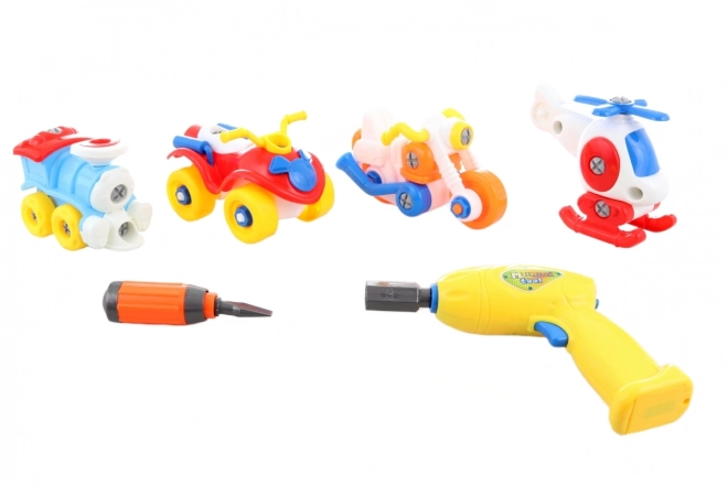 Schraubenset Fahrzeuge für Kinder